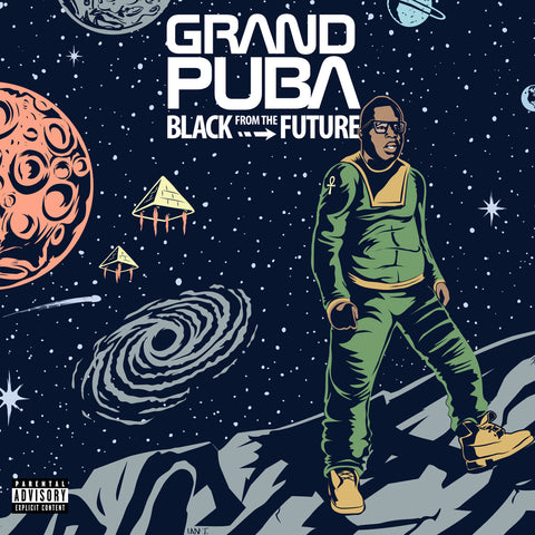 Grand Puba (of Brand Nubian) "Black from the Future" (Vinyl LP)