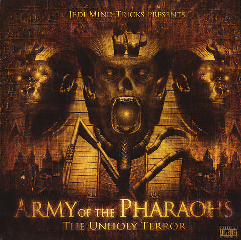 Jedi Mind Tricks Presents: Army of the Pharaohs "The Unholy Terror" (Orange Vinyl 2XLP)