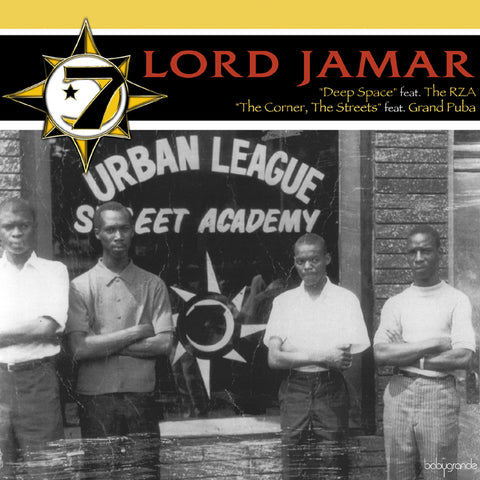 Lord Jamar (of Brand Nubian) "Deep Space / The Corner, The Streets (feat. RZA of Wu-Tang Clan & Grand Puba of Brand Nubian) (Vinyl 12")