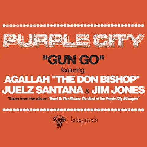 Purple City "Gun Go" (feat. Juelz Santana, Jim Jones & Un Kasa)  (Vinyl 12")