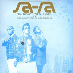 Sa-Ra "Feel The Bass / Not On Our Level" (feat. Talib Kweli, Capone-N-Noreaga & Lord Nez) (Vinyl 12")