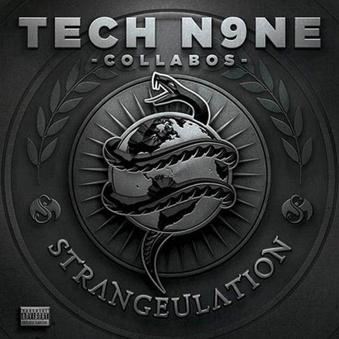 Tech N9ne "Tech N9ne Collabos: Strangeulation (Deluxe Edition)" (Red Vinyl 2XLP)